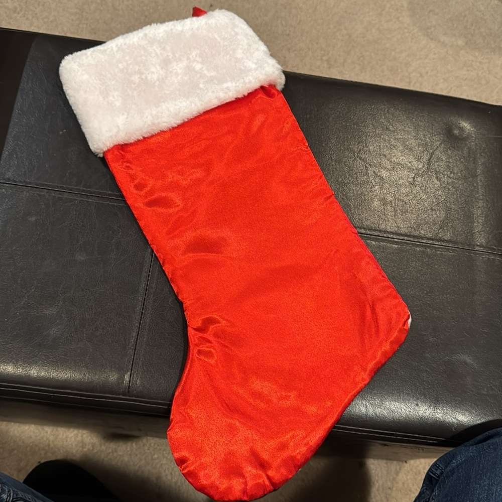 NWOT Red Husky Christmas Stocking - Picture 2 of 2